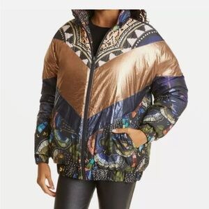 Farm Rio Women's Multicolor Patterned Jacket